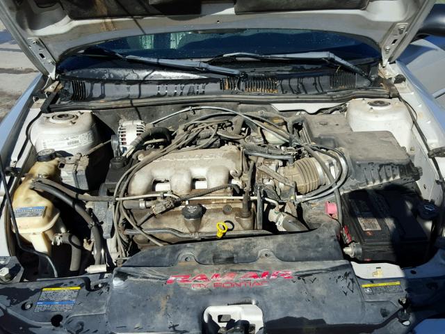 1G2NW52E42M684917 - 2002 PONTIAC GRAND AM G SILVER photo 7