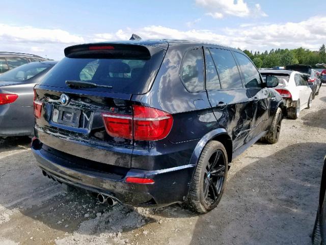 5YMGY0C54D0C11586 - 2013 BMW X5 M BLUE photo 4