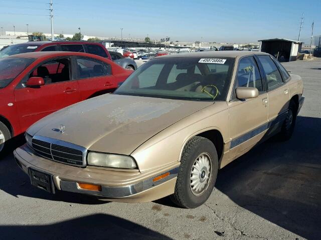 2G4WD55L8R1439314 - 1994 BUICK REGAL LIMI BEIGE photo 2