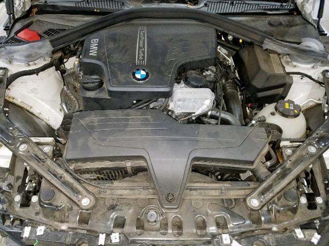 WBA1L9C51GV325435 - 2016 BMW 228 XI WHITE photo 7