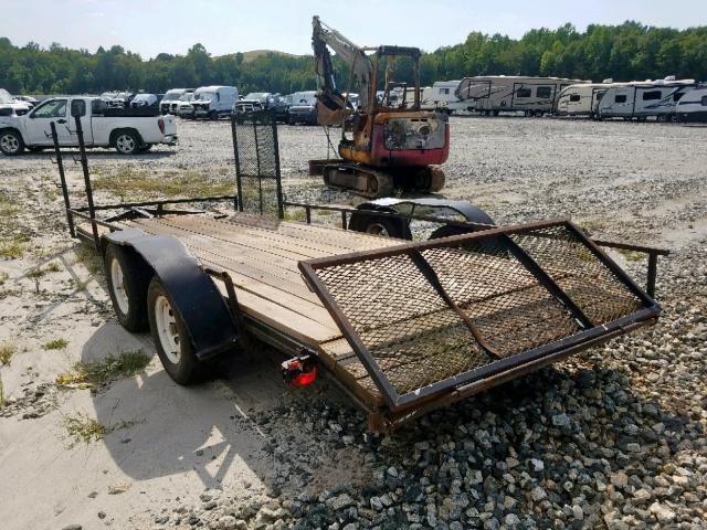 TRA1LER45876089 - 2016 UTILITY TRAILER BLACK photo 3