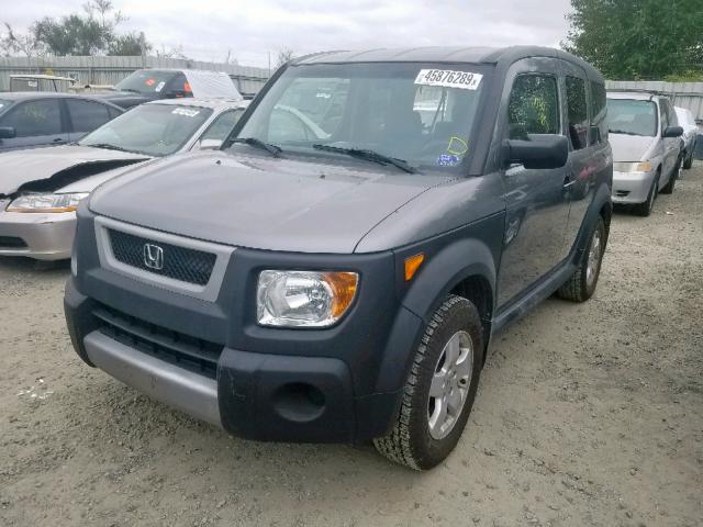 5J6YH27605L029743 - 2005 HONDA ELEMENT EX GRAY photo 2