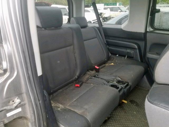 5J6YH27605L029743 - 2005 HONDA ELEMENT EX GRAY photo 6