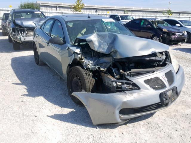 1G2ZF57B684126057 - 2008 PONTIAC G6 VALUE L SILVER photo 1