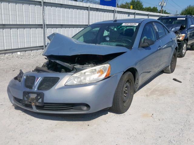 1G2ZF57B684126057 - 2008 PONTIAC G6 VALUE L SILVER photo 2