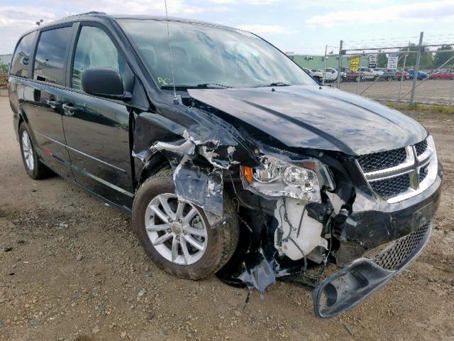 2C4RDGBG6ER330494 - 2014 DODGE GRAND CARA BLACK photo 1