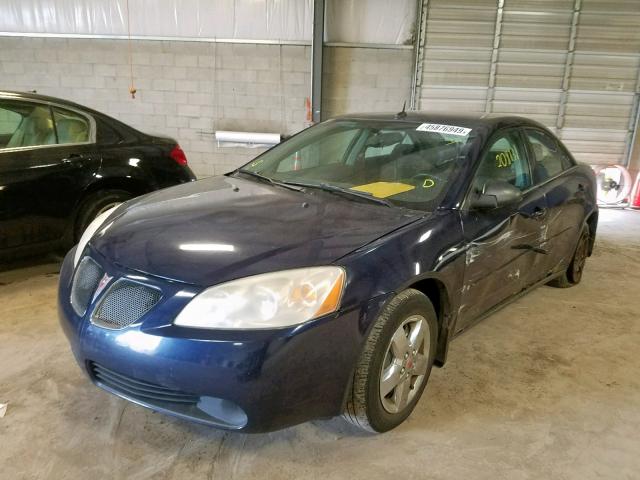 1G2ZF57B984149834 - 2008 PONTIAC G6 VALUE L BLUE photo 2