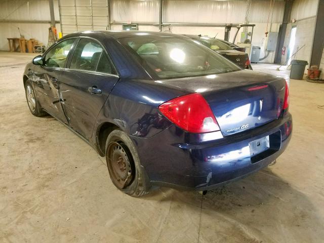 1G2ZF57B984149834 - 2008 PONTIAC G6 VALUE L BLUE photo 3