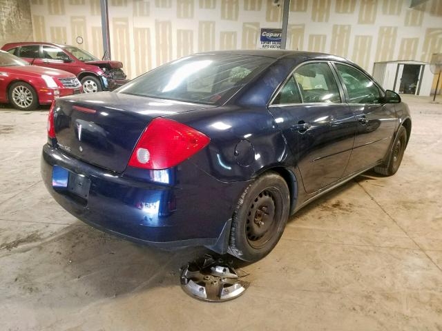 1G2ZF57B984149834 - 2008 PONTIAC G6 VALUE L BLUE photo 4