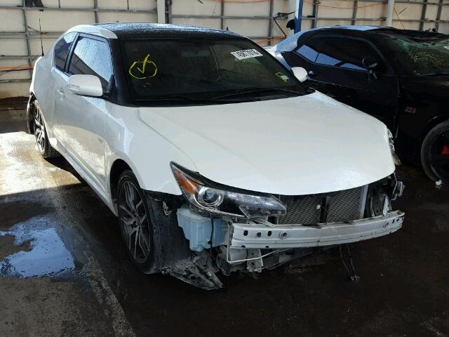 JTKJF5C79FJ004276 - 2015 TOYOTA SCION TC WHITE photo 1