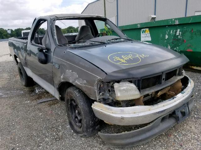 1FTRF17262NB30289 - 2002 FORD F150 GRAY photo 1