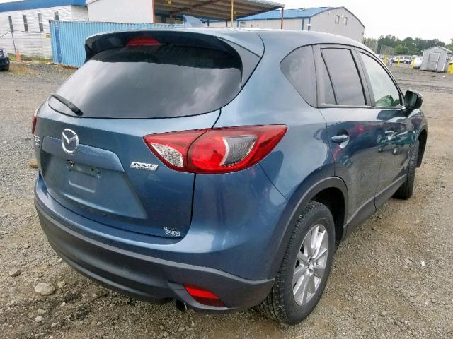 JM3KE4CY5F0485416 - 2015 MAZDA CX-5 TOURI BLUE photo 4