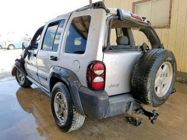 1J4GK38K35W576695 - 2005 JEEP LIBERTY RE SILVER photo 3