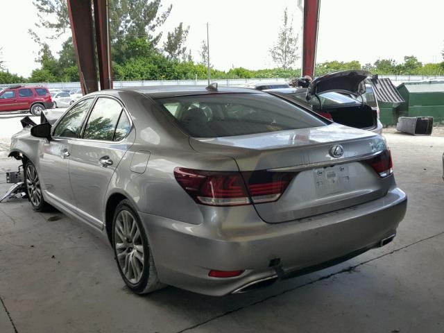 JTHBL5EFXG5140627 - 2016 LEXUS LS 460 SILVER photo 3