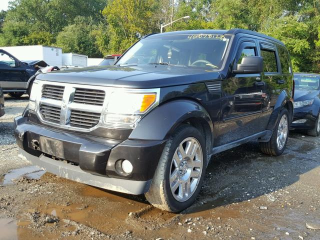 1D4PU2GK3AW141975 - 2010 DODGE NITRO SE BLACK photo 2