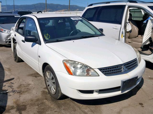 JA3AJ26E06U060487 - 2006 MITSUBISHI LANCER ES WHITE photo 1