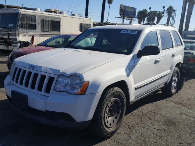 1J8GS48K28C129043 - 2008 JEEP GRAND CHER WHITE photo 2