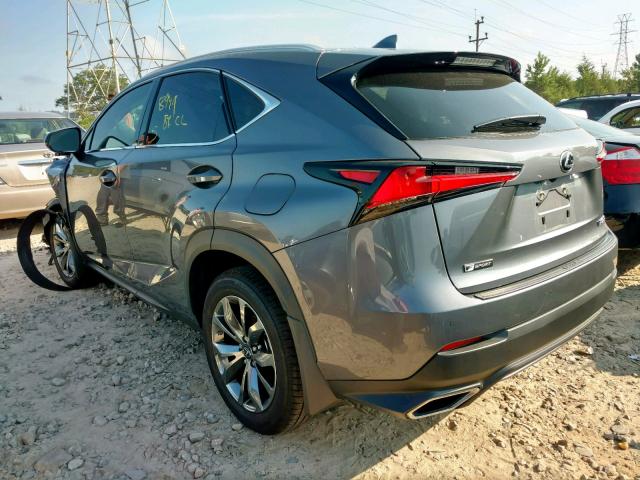 JTJYARBZXK2136348 - 2019 LEXUS NX 300 GRAY photo 3