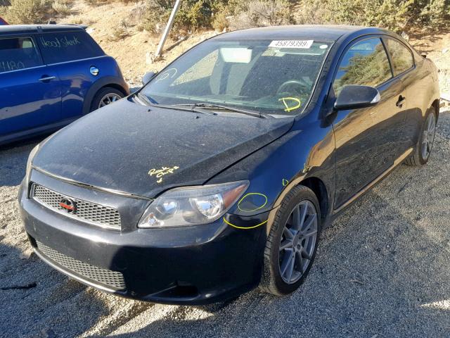 JTKDE167460111357 - 2006 TOYOTA SCION TC შავი ფოტო 2