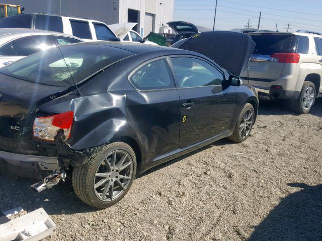 JTKDE167460111357 - 2006 TOYOTA SCION TC შავი ფოტო 4