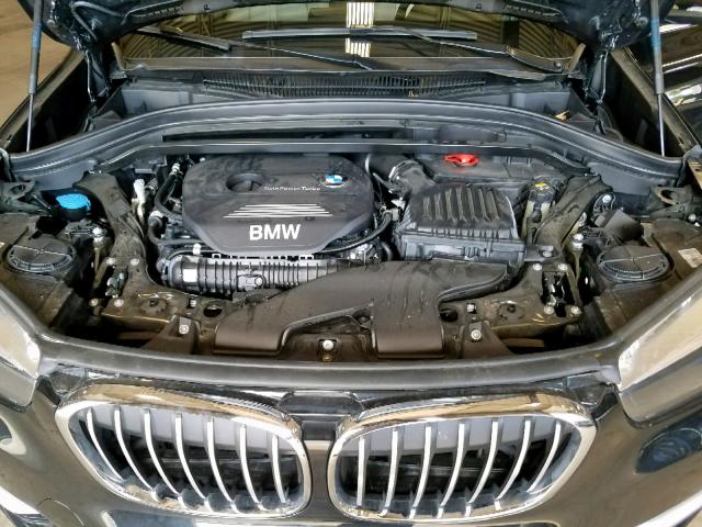WBXHT3C36J5L31965 - 2018 BMW X1 XDRIVE2 BLACK photo 7
