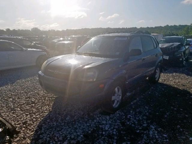 KM8JM12BX6U359141 - 2006 HYUNDAI TUCSON GL BLUE photo 2