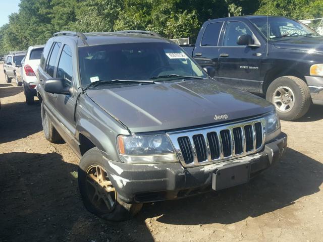 1J4GW48SX3C585497 - 2003 JEEP GRAND CHER GREEN photo 1