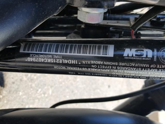 1HD4LE215KC407940 - 2019 HARLEY-DAVIDSON XL883 N BLACK photo 10