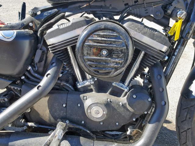 1HD4LE215KC407940 - 2019 HARLEY-DAVIDSON XL883 N BLACK photo 7