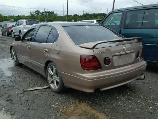 JT8BD68S1W0042724 - 1998 LEXUS GS 300 BROWN photo 3