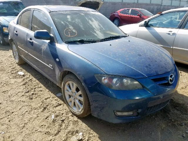 JM1BK323381811910 - 2008 MAZDA 3 S BLUE photo 1