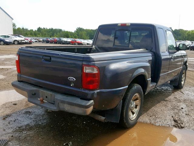 1FTYR44V52PB40545 - 2002 FORD RANGER SUP BLUE photo 4