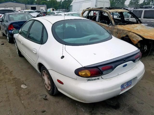 1FALP52U8VA221097 - 1997 FORD TAURUS GL WHITE photo 3