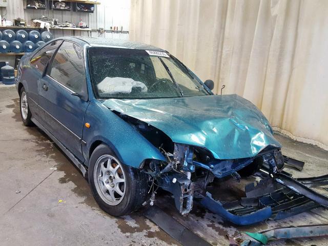 2HGEJ2223SH512607 - 1995 HONDA CIVIC DX GREEN photo 1