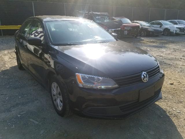 3VW2K7AJ0EM391574 - 2014 VOLKSWAGEN JETTA BASE 黑色 照片 1