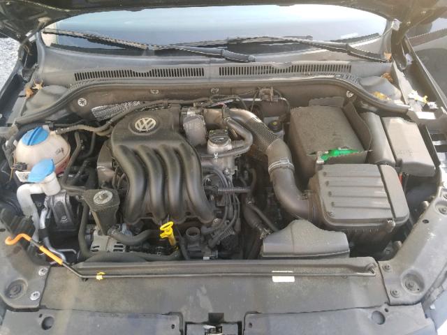 3VW2K7AJ0EM391574 - 2014 VOLKSWAGEN JETTA BASE 黑色 照片 7