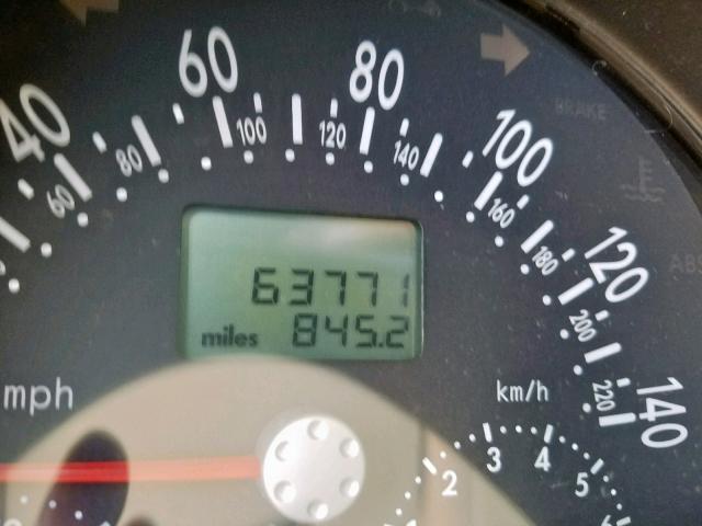 3VWCB21C62M461826 - 2002 VOLKSWAGEN NEW BEETLE ნაცრისფერი ფოტო 8