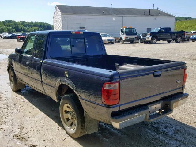 1FTYR14V11PB20435 - 2001 FORD RANGER SUP PURPLE photo 3