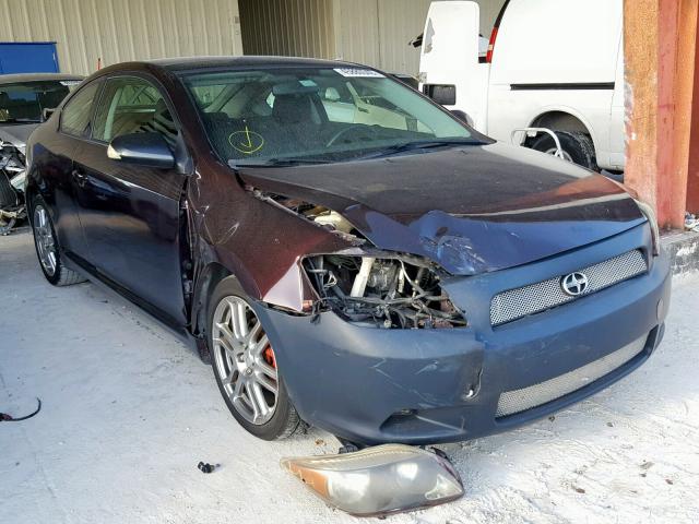 JTKDE167480228598 - 2008 TOYOTA SCION TC იასამნისფერი ფოტო 1