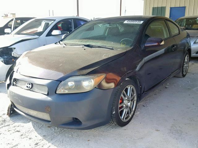 JTKDE167480228598 - 2008 TOYOTA SCION TC იასამნისფერი ფოტო 2