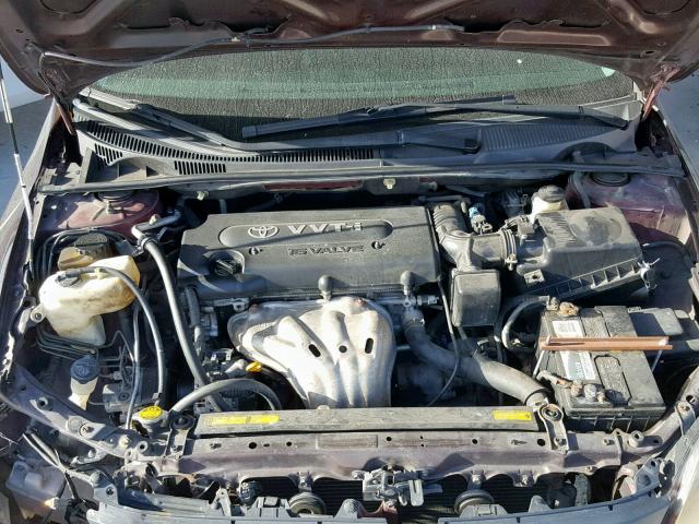 JTKDE167480228598 - 2008 TOYOTA SCION TC იასამნისფერი ფოტო 7