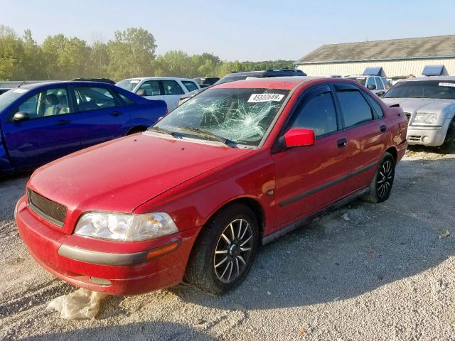 YV1VS29591F669452 - 2001 VOLVO S40 1.9T RED photo 2