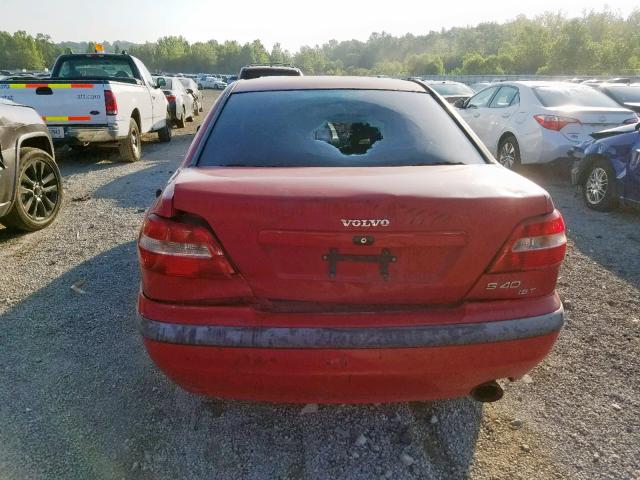 YV1VS29591F669452 - 2001 VOLVO S40 1.9T RED photo 9