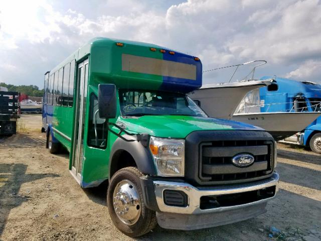 1FDAF5GT2CEA93770 - 2012 FORD F550 SUPER BLUE photo 1