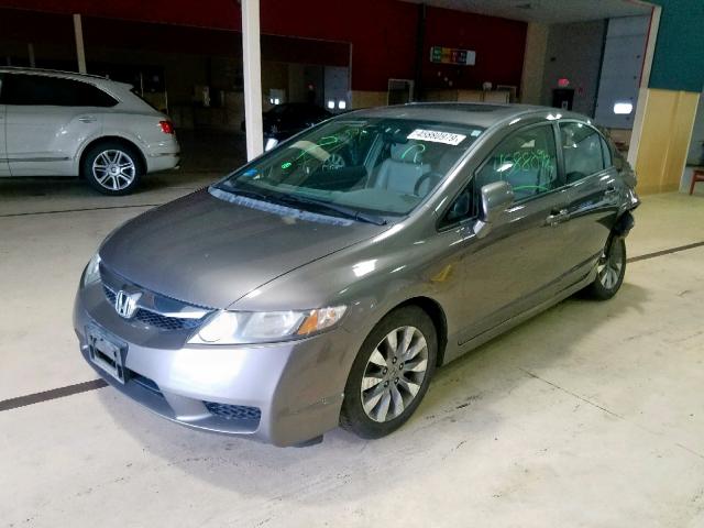 19XFA1F90BE021041 - 2011 HONDA CIVIC EXL 灰色 照片 2