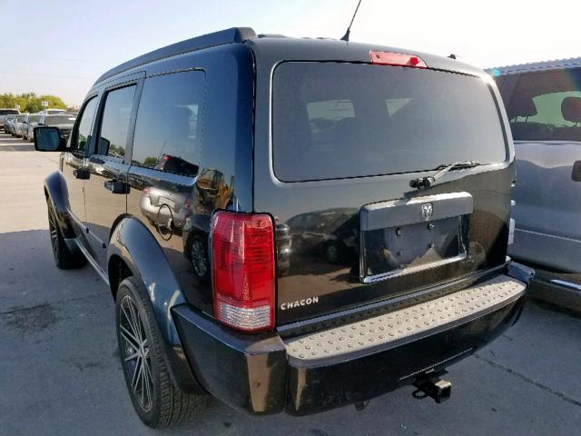 1D4PT4GK5BW604862 - 2011 DODGE NITRO HEAT BLACK photo 3