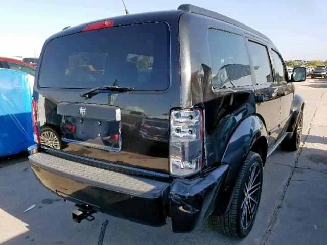 1D4PT4GK5BW604862 - 2011 DODGE NITRO HEAT BLACK photo 4