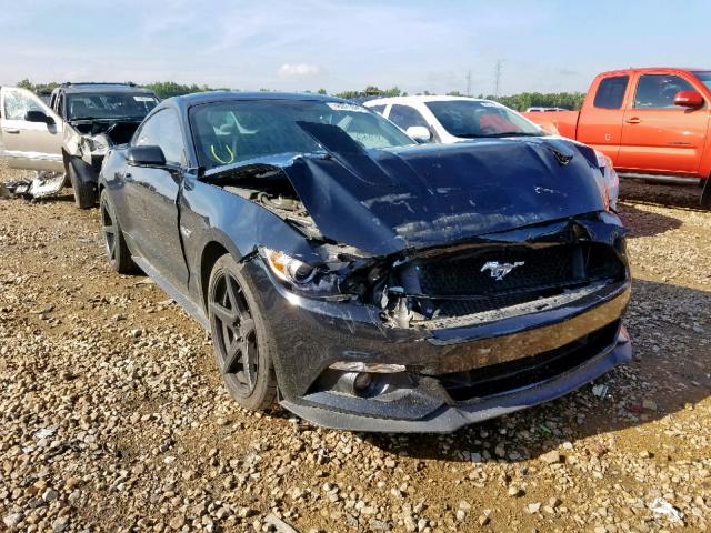 1FA6P8CF7G5218444 - 2016 FORD MUSTANG GT BLACK photo 1