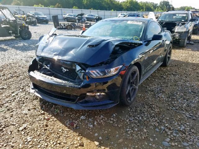 1FA6P8CF7G5218444 - 2016 FORD MUSTANG GT BLACK photo 2