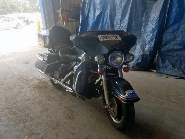 1HD1FCW102Y606034 - 2002 HARLEY-DAVIDSON FLHTCUI BLUE photo 1